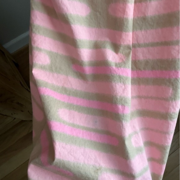 Kate Spade Saturday Size 4 Pink & Tan Striped Cotton Sleeveless Mini Dress - Picture 5 of 6